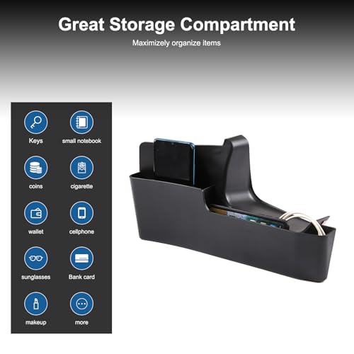 TOYCIDFG Gear Shift Console Hanging Storage Box Side Organizer Tray Compatible with Mercedes Benz G Class 2013-2018 W463 G350 G400 G500 G55 G63 G65 Car Accessories (Benz G-Class 2012-2018)