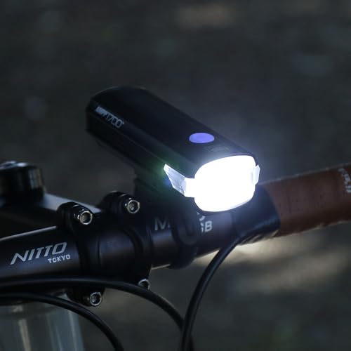 CATEYE AMPP USB Rechargeable Bike Light | Commuters, Road Cyclists & Mountain Bikers, Day & Night Riding Modes, IPX4 Waterproof, Tough & Durable - style: Ampp1700