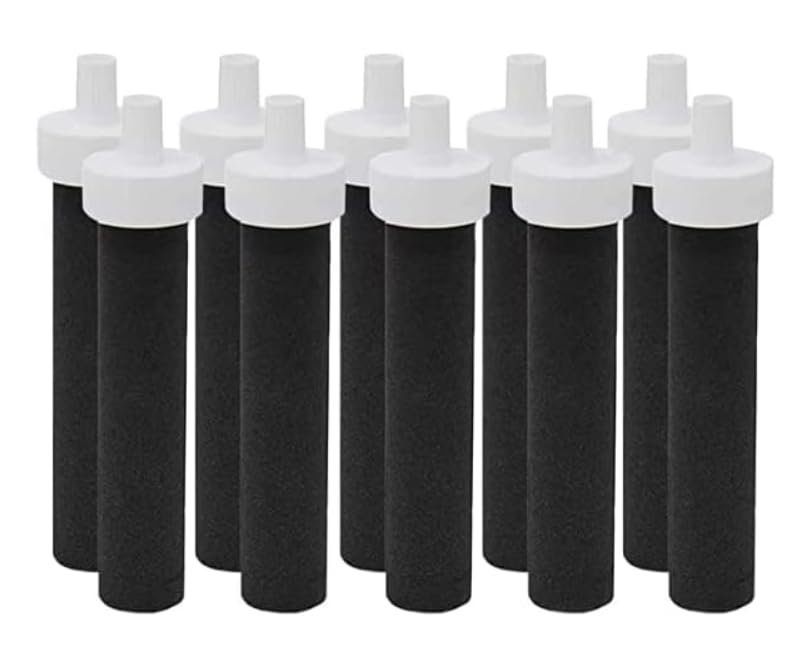Water Bottle Filter Compatible with BB06,Hard Sided and Stainless Steel Bottle Filter （10pack)