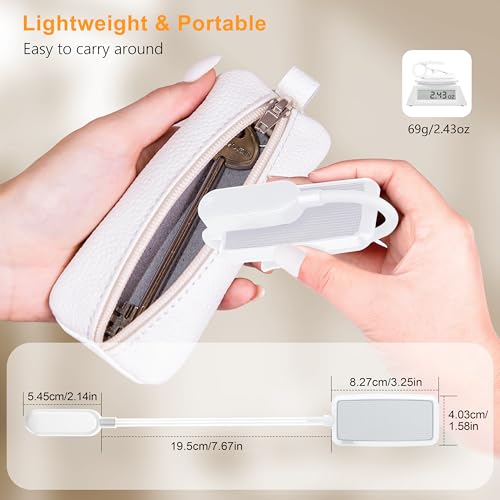 Gritin 16 LED Rechargeable Book Light for Reading in Bed - color: White