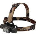 Drake Waterfowl EVO1500 Lumen Headlamp – Rugged Waterproof Aluminum Headlamp with Rechargeable Power Supply, Multi-Mode Light, and Lockout Setting - color: Old School