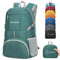 ZOMAKE Lightweight Packable Backpack 35L, Water Resistant Foldable Day Pack | Collapsible Hiking Backpacks, Compact Folding Daypack for Travel Camping, Everyday Carry, Multi-Pocket Layout(Army Green) - color: Army Green