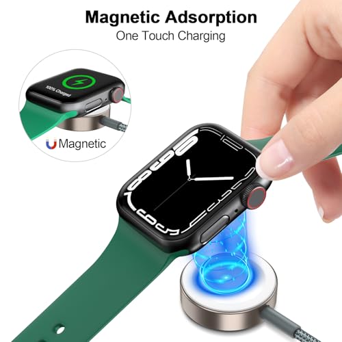 2026 Upgraded Magnetic Fast Charging Cable for Apple Watch Charger - color: Gray, size: 1.0M