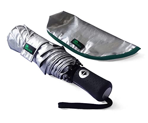 UPF 50+ UV Protection Travel Umbrella Ultra Light Weight - color: Green
