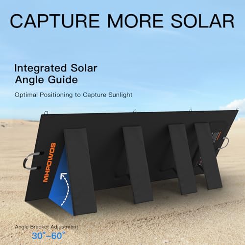 400W Portable Solar Panel Foldable Solar Charger for Power Station - size: 400W