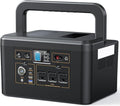 650W Portable Power Station, 576Wh LiFePO4 Solar Generator for Camping - color: Black Gray