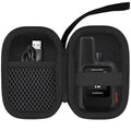 Hard Travel Case for Garmin inReach Mini 3 Satellite Communicator | Compatible with Garmin inReach Mini 3 Plus 2, Carrying Case, Zipper for Smooth Opening and Closing, Black Case - color: Black Case