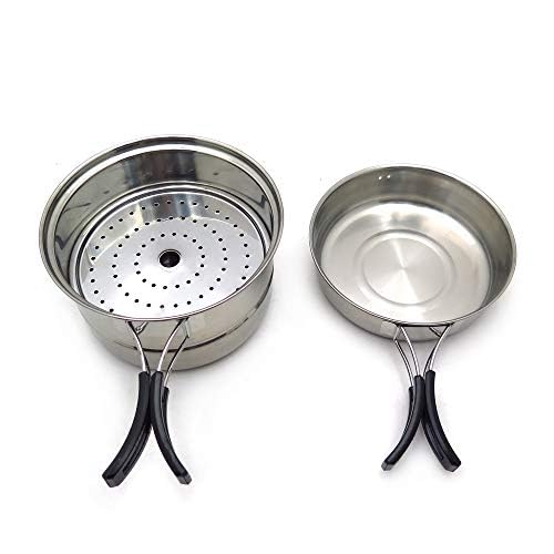 Portable Outdoor Cookware Camping Hiking Picnic Cooking Bowl Pan Pot Set [Item Number: ET-Cook001]