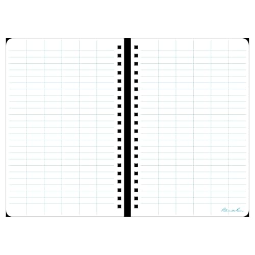 Rite in the Rain Weatherproof Side Spiral Notebook, 4.625" x 7", Yellow Cover, Level Pattern (No. 313) - color: Yellow, size: 1 Pack, style: Level