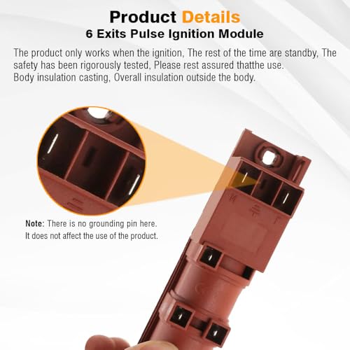 DST2010-S861 6 Exits Pulse Igniter for GE Gas Range AP5986240 PS11725181