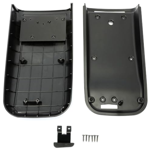 Center Console Front Side for Buick Rainier 2004-2007 | Black Plastic, Arm Rest Lid Cover Kit, OE# BAP10327, Direct Fit