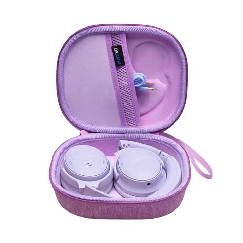 Hard Case for Bose QuietComfort, QC, QC 45 Headphone, Purple | Compatible with Bose QC Ultra, QC 35, QC 35 II, QC45 SE, QC SE Over Ear Noise Cancelling Headphones, Travel Storage Bag - color: Purple