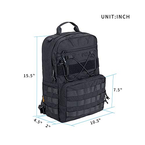 EXCELLENT ELITE SPANKER Outdoor Hydration Backpack Bundle Packs Water Bladder carrier for 3L Water bladder(Black) - color: Black