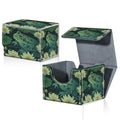 Card Deck Box for MTG Trading Cards with Magnetic Closure,Premium Card Storage Box Case Cover for TCG CCG Magic Cards,Green Frog Lotus - color: Green Frog Lotus