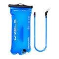 WRELS 1L/1.5L/2L/3L BPA Free Hydration Bladder,Leakproof TPU Water Bladder for Hiking Backpack,Large Opening Water Reservoir Hydration Pack for Running Cycling Camping - size: 2L