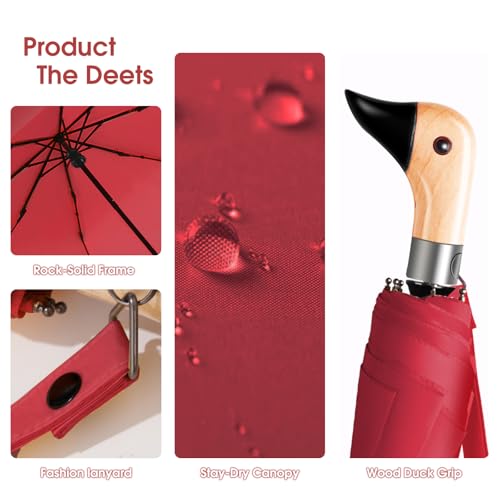 Compact Travel Umbrella - Mini Umbrella for Purse, Small Lightweight & Tiny Design Perfect for Parasol Outdoor Sun & Rain Umbrellas (E-Green)