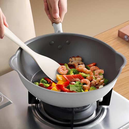 AOTHOD Silicone Cooking Utensils Set - 446°F Heat Resistant Silicone Kitchen Utensils,Spatula,Spoon, Kitchen Utensil Sets Gadgets Tools Set for Nonstick Cookware,Dishwasher Safe Bpa Free (Cream White) - color: Cream White
