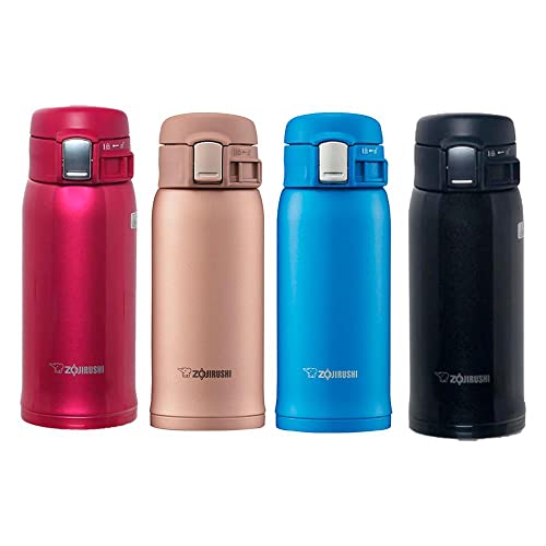 Zojirushi SM-SD36AM Stainless Steel Mug, 12-Ounce, Matte Blue - color: Matte Blue, style: 12-Ounce