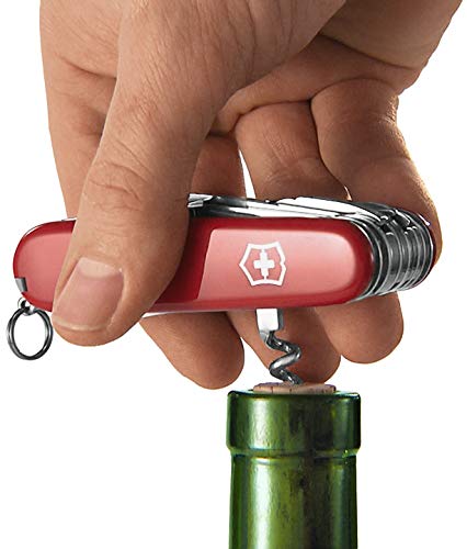 Victorinox Climber Swiss Army, 14-Function Pocket Knife, Camouflage | Swiss-made pocket knife, multifunction tool, compact size, keychain carry, everyday utility - color: Camouflage