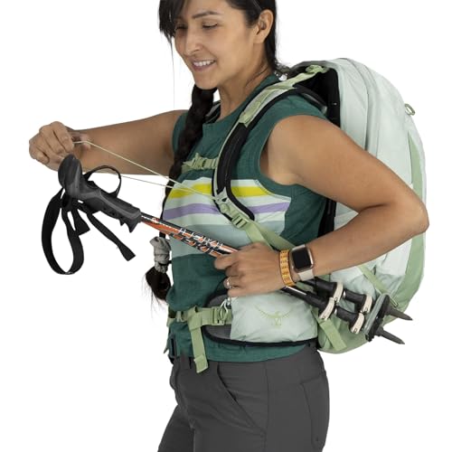 Osprey Tempest 22L Women's Lightweight Hiking Backpack, Green OS - color: Frosty Mint Green/Botanica, size: 22L - Standard Fit