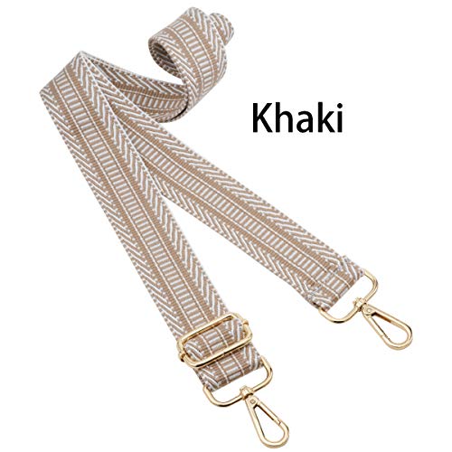 ZOOEASS Wide Shoulder Strap Adjustable Replacement Belt Crossbody Canvas Bag Handbag - color: Wide: 1.4"(3.5cm)color3, size: EXTRA LONG:66.9"(170cm)Wide:1.4"(3.5cm)