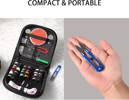 UCEC 9 Pack Thread Snips, Small Sewing Scissors for Fabric & Embroidery | Compact Metal Thread Cutter Yarn Scissors, 9-Pack in 3 Colors (Red, Blue, Black) for Sewing, Embroidery & Fabric Cutting - color: Red & Blue & Black-9 Pack