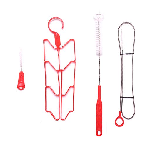 J.CARP 4 in 1Cleaning Kit with Bite Valve Tube Nozzle Replacement for Water Bladder