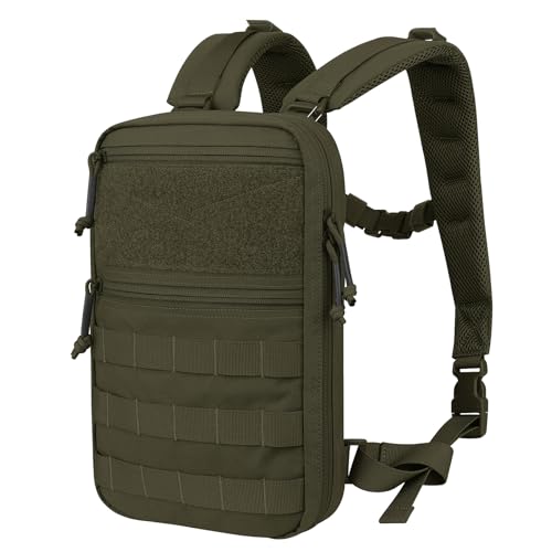 Tactical Molle Hydration Pack for 1.5L - Lightweight Water Reservoir Bag for Molle Vest Backpack, for Hiking, Hunting - color: RG