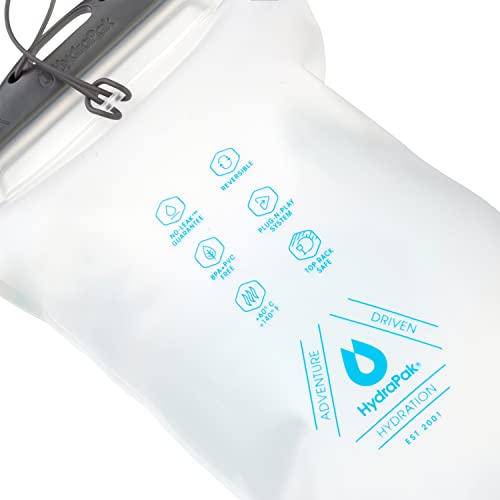 Ultimate Direction Water Reservoir, Hydration Bladder with Straw for Hiking, Running, Endurance Athletes, 1.5L-3.0L - size: 1.5 Liters, style: Non-Insulated