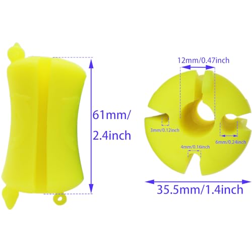 4PCS Fishing Rod Fixed Ball Stretchy Fishing Rod Holder Straps Portable Fishing Rod Accessories for Most Fishing Pole
