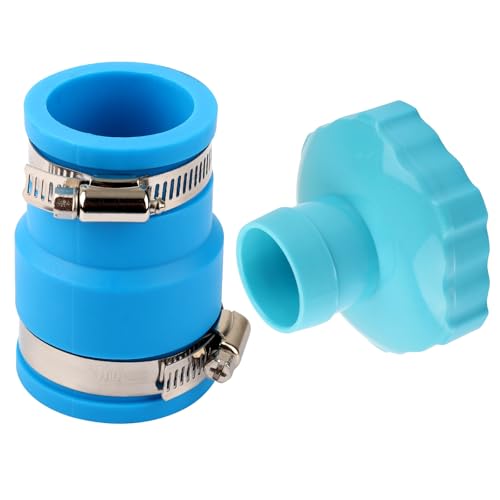 Pool Vacuum Hose Adapter Kit Compatible with Intex Adapter B