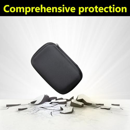 Anleo Hard Travel Case for Soundcore Select 4 Go Bluetooth Shower Speaker (Black) - color: Black
