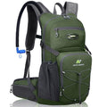 N NEVO RHINO Hydration Backpack, 18L Hiking Backpack with 3L Water Bladder | Multipurpose Water Backpack High Flow Bite, Insulated Hydration Pack Ideal for Hiking and Cycling - color: Army Green