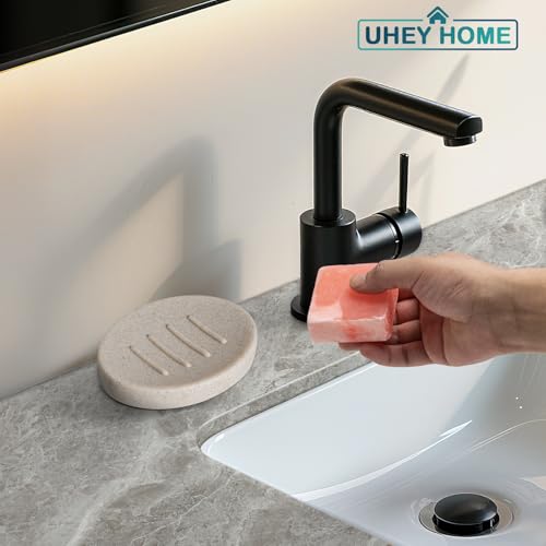 Mini Soap Dish Bathroom Resin Bar Soap Holder for Shower Soap Tray for Kitchen Sink(Beige) - color: Beige, size: Mini 1 Pack
