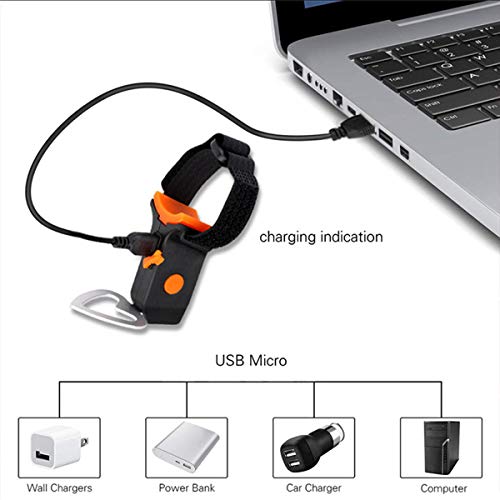 Maso Bike Taillights-USB Rechargeable Cycling Bicycle Tail Warning Light Rear Safety 5 Modes Waterproof Heart Shaped