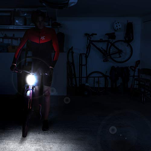 Apace Illuma ZT3000 USB Rechargeable Front Bike Light with 200 Lumens Light for Optimal Visibility on Bike