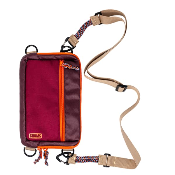 Chums Rover Crossbody Bag, Sling Bag Purse for Women & Men - color: Brick