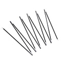 Aluminum Tent Poles Replacement, Black Pre-Assembled Tent Pole, 7001 T6 Heated Camping Tent Rod - color: 14ft 8.7 in 2 Poles