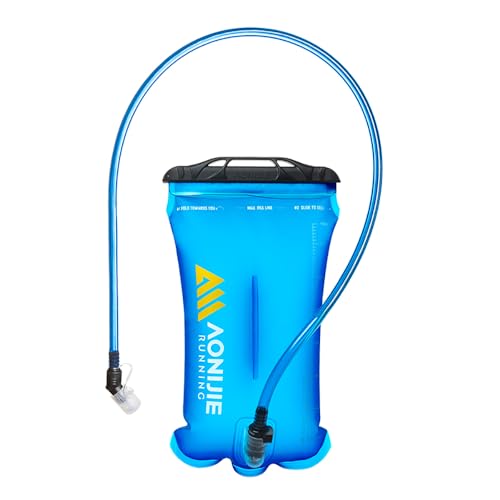AONIJIE Hydration Bladder 1.5L Water Reservoir, Leakproof Water Storage Bladder Bag, BPA Free, Large Opening, for Hiking Camping Running - color: G1#1.5L Bladder