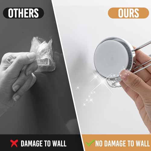 LEVERLOC Soap Holder, Soap Dish for Shower, Suction Cup Bar Soap Holder - style: 1 tier Silver