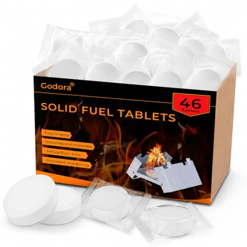 Solid Fuel Tablets - Compact Size, High Energy, Safe and Reliable - size: 46