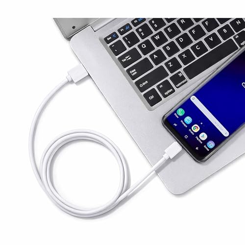 Smays Bulk USB C Cable 10-Pack, Type C Charging Cord White 3ft - color: White, size: 3 Feet