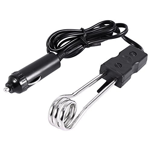 Fdit Portable 12V /24V Car Immersion Heater Car Auto Cup Mug Water Heater Kettle Tea Coffe Soup Drinks Auto Electric Heater(2#)
