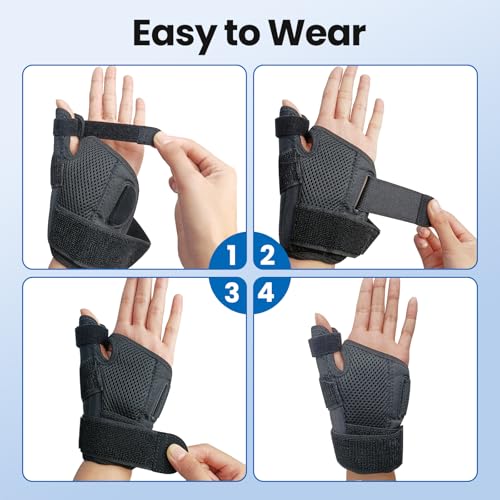 Aroma Season Heating Pad for Hands, Thumb & Wrist Heating Pad for Arthritis, Heated Wrist Wrap for Carpal Tunnel, Fits Right or Left