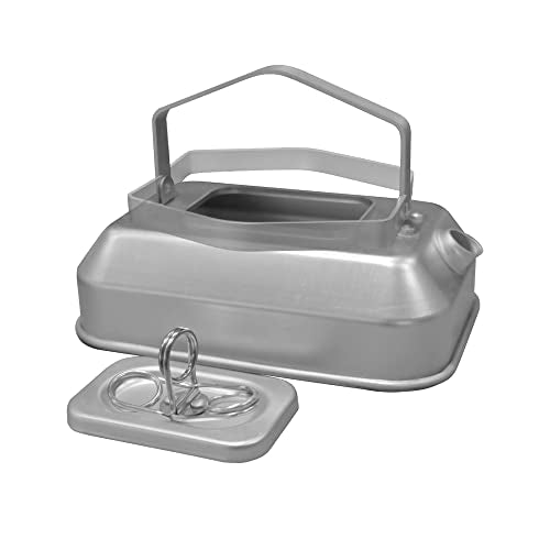 0.7L Outdoor Camping Kettle, Portable Camping Tea Kettles for Boiling Water, Hard Anodized Aluminum Camping Water Boiler, Compact Coffee Pot for Camping Hiking Backpacking