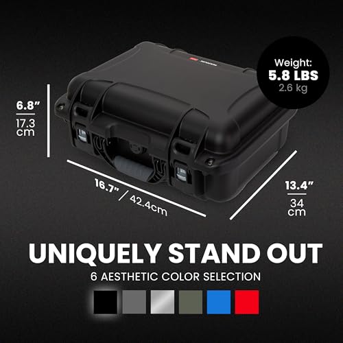 NANUK 920 Pro Photo Kit Case, Waterproof Hard Case, Carry-On - color: Black, style: Pro Photo Kit