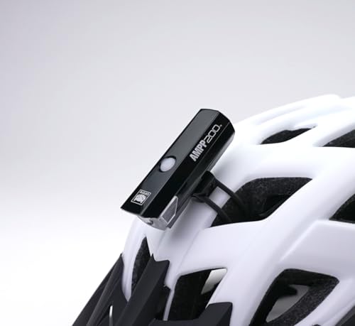 CATEYE AMPP USB Rechargeable Bike Light | Commuters, Road Cyclists & Mountain Bikers, Day & Night Riding Modes, IPX4 Waterproof, Tough & Durable - style: Ampp200