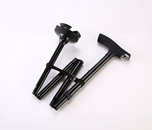 Hurry Before They are Gone - Self Standing Cane - with a Base that has 4 Rubber feet for Stability and Light - Best Walking Cane - As Seen On TV Cane - Foldable - Adjustable - Wrist Strap | Rubber feet for Stability and Light - Best Walking Cane - As Seen