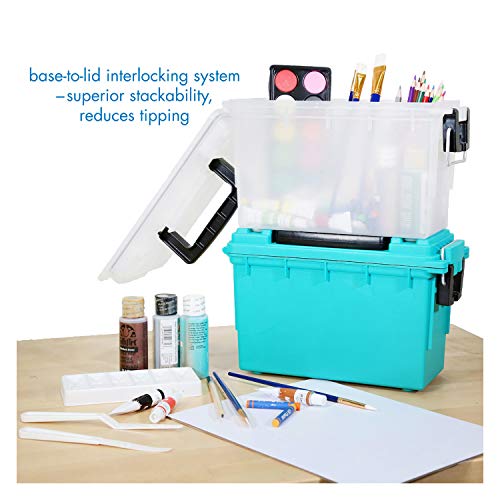 12533 Teal Craft Organizer,