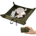 HIKEMAN Mini Hiking Seat Mat，Portable Lightweight Folding Mat，Outdoor Sitting Pad， Double-Sided Waterproof seat Cushion，Suitable Camping Seat for Picnic, Camping, Hiking